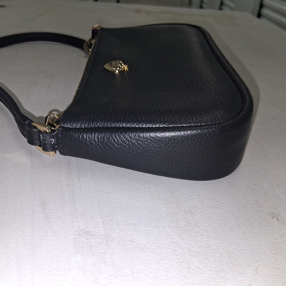 Kate Spade Black Wristlet with Gold Accents - Picture 4 of 8